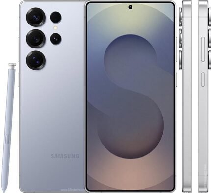 Samsung Galaxy S25 Ultra 5G AI Smartphone (Titanium,12GB RAM, 256GB Storage), 200MP Camera, S Pen Included, Long Battery Life